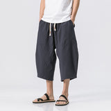 Chinese Style Cotton And Harem Pants