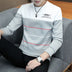 Men's round neck long sleeve T-shirt - Minihomy