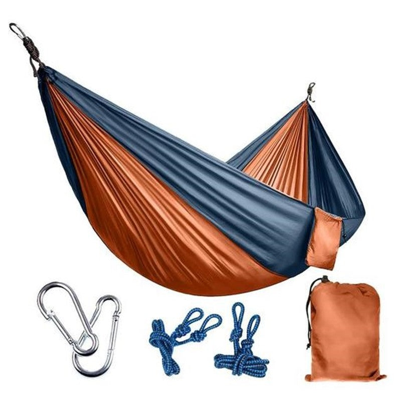 Backpacking Hammock - Portable Nylon Parachute Outdoor Double Hammock - Minihomy