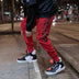 Men's high street hip hop print wearing rope harem feet pants - Minihomy