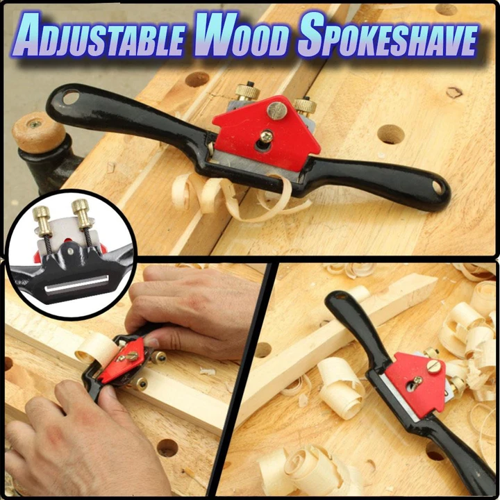 Adjustable Wood Spokeshave - Minihomy