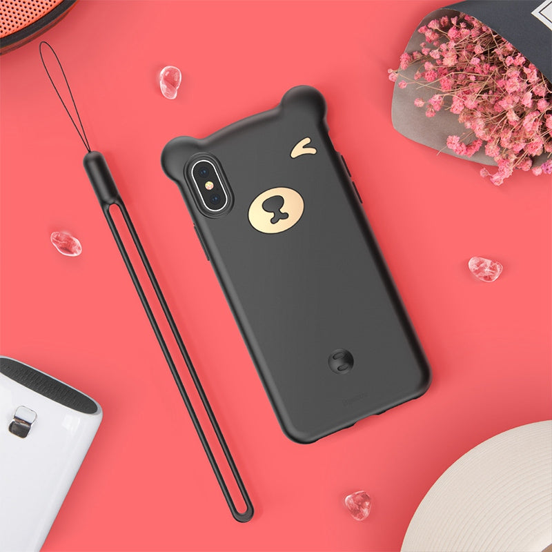 Bear Silicone Case Compatible With Mobile Phone Cases