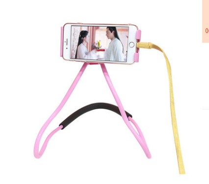 Support For Flexible Mobile Phone Hanging Neck  Smartphone Stand