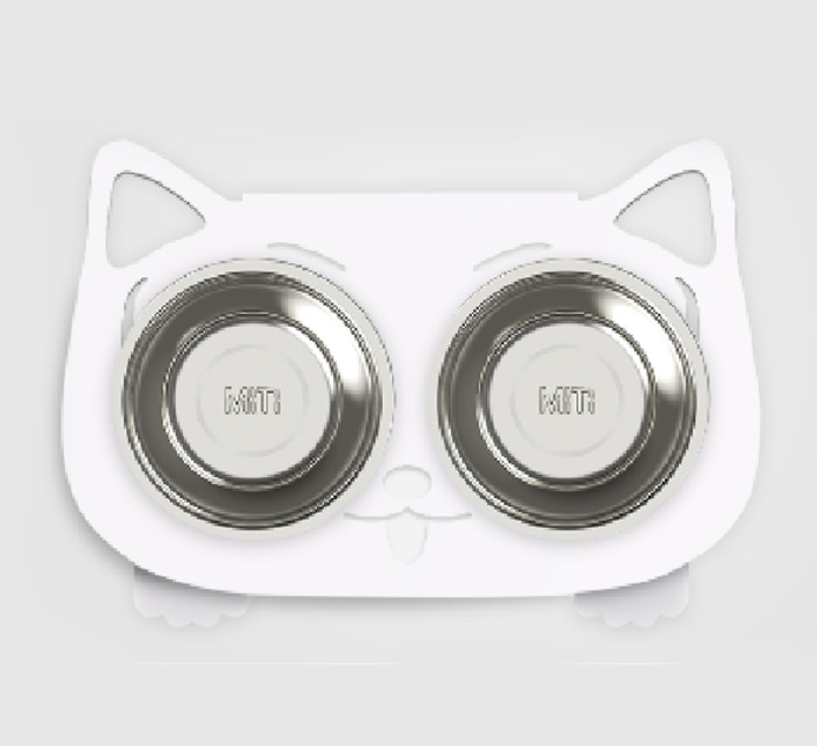 Anti-falling Cat Dog Feeding Water Bowl - Minihomy