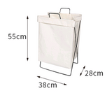 Foldable fabric hamper household bathroom clothes storage laundry large storage basket