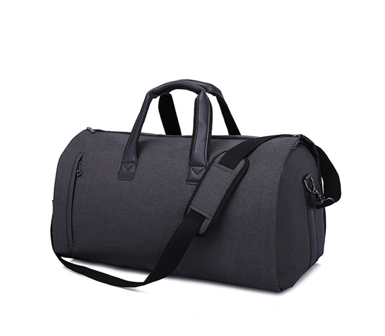Large capacity travel bag portable cylinder folding suit bag