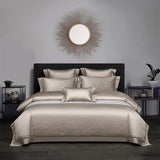 European Jacquard Four Piece Satin Bedding - Minihomy