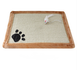 Cat claws mat scratch board