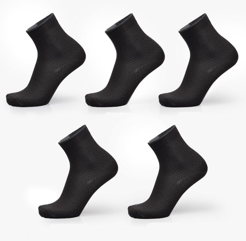 Bamboo fiber men's Business  socks - Minihomy