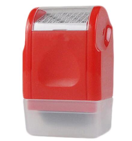 Mini Roller stamp self-Inking Stamp Messy Code Security Identity Theft Protection Seal - Minihomy