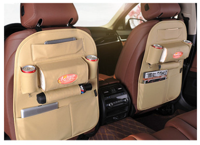 HQ Leather Car Seat Organizers - Minihomy