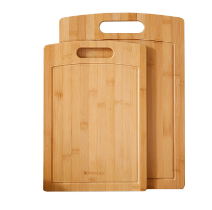 Kitchen bamboo cutting board Thickened mildew bamboo cutting board cutting board Household cutting board