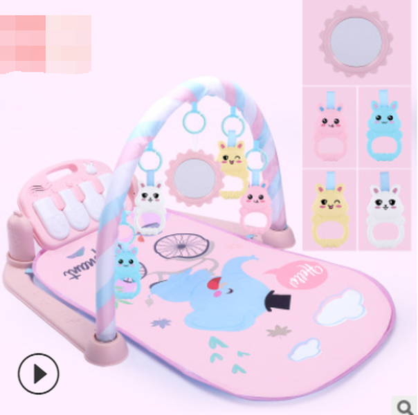 Baby toy gym baby foot piano new baby toy music early education puzzle toy - Minihomy