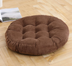 Corduroy solid color padded cushion - Minihomy