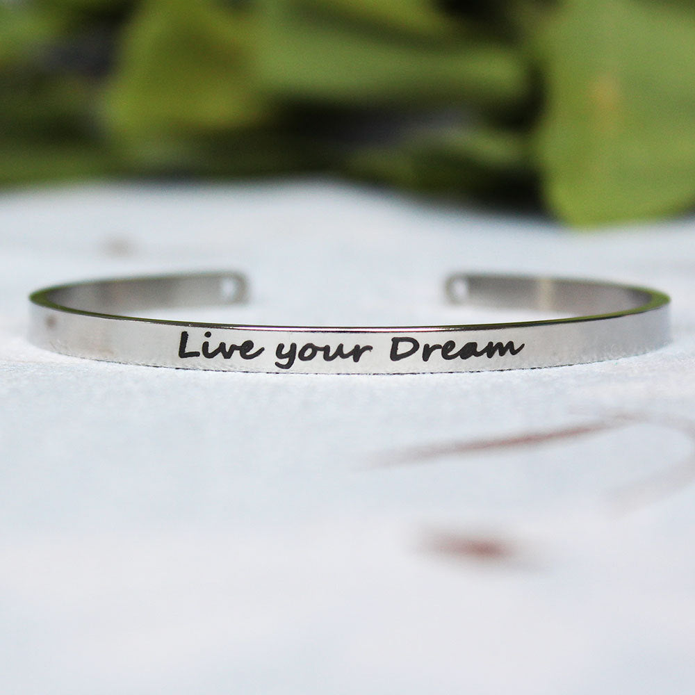 Customizable Stainless Steel Bracelet - Minihomy