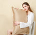 Copper ion beauty pillowcase solid color pillow set - Minihomy