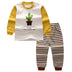 Children's Home Wear Long Sleeve Baby Thermal Pajamas Baby Underwear Set Kids - Minihomy