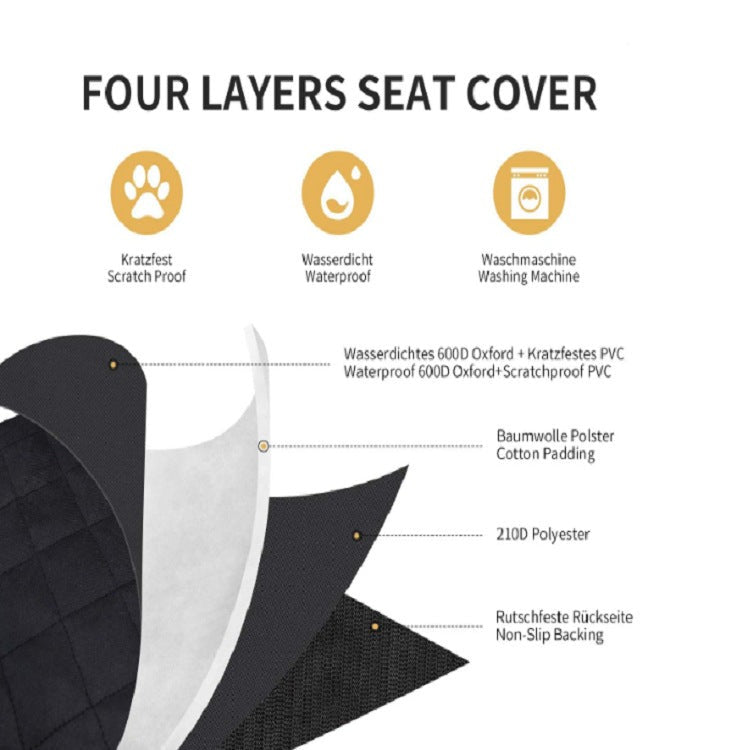 Waterproof Dog Car Seat Covers