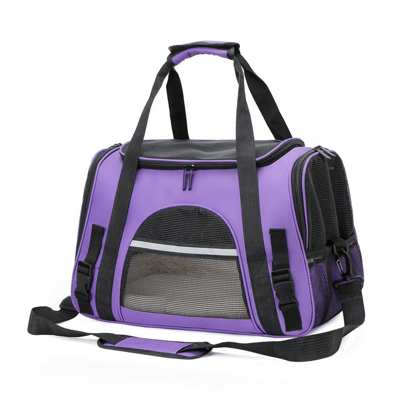 Bags Portable Pet Cat Dog Backpack Breathable Cat Carrier Bag Airline Approved Transport Carrying For pets - Minihomy