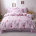 Pure Cotton Simple Four-Piece Full Cotton Kit, Bed Sheet, Quilt Cover, Pillowcase