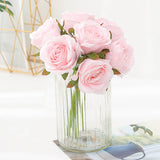 Silk Roses Bouquet Artificial Flowers for Home Decoration