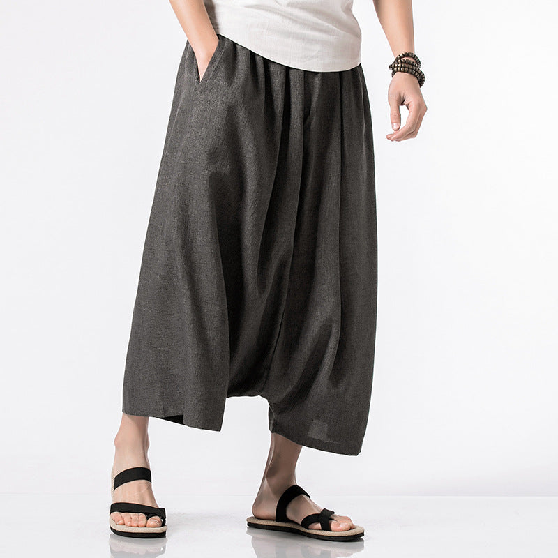 Men's modified loose baggy pants - Minihomy