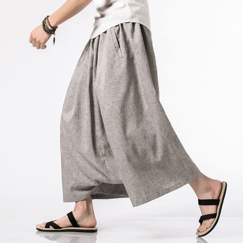 Men's modified loose baggy pants - Minihomy