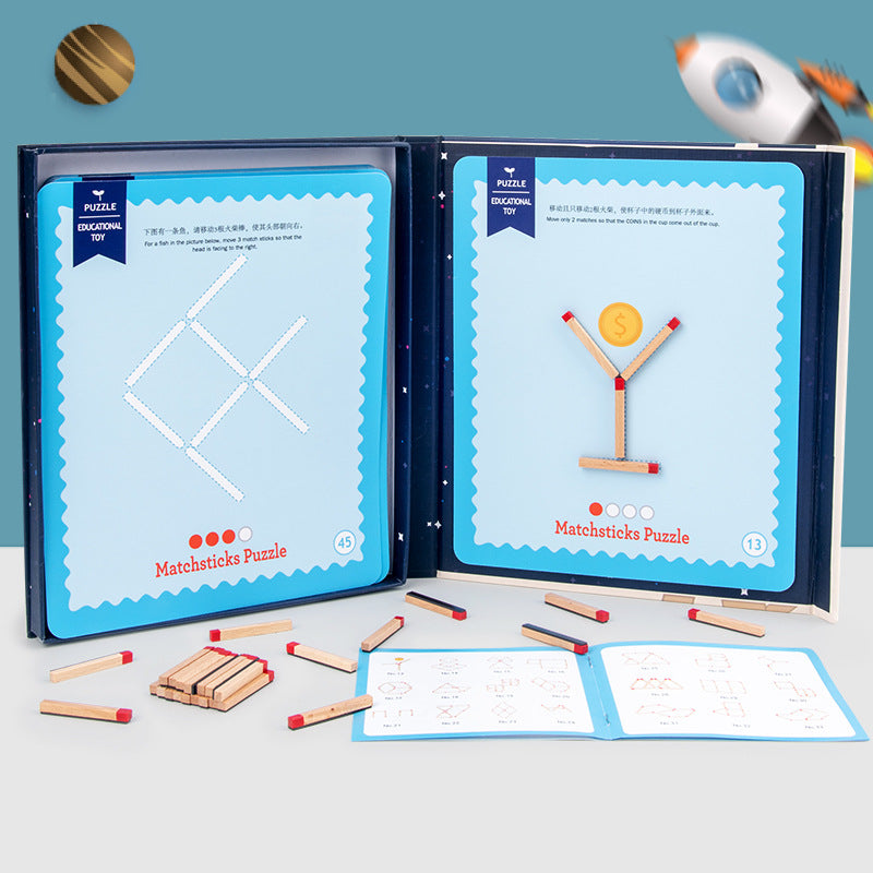 Thinking Match Montessori Çocuk Eğitici Ahşap Oyuncaklar