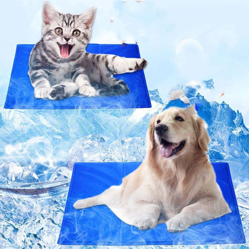 Pet Ice Pad Gel Cooling Ice Pad Summer Pet Pad Dog Mat - Minihomy