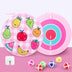 Children's Sticky Ball Dart Board Cartoon Fun Dart Board Plus Velvet A Variety Of Creative Cartoon - Minihomy