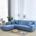 L-Shaped Sofa Solid Color High Elastic All-Inclusive Sofa Cover - Minihomy