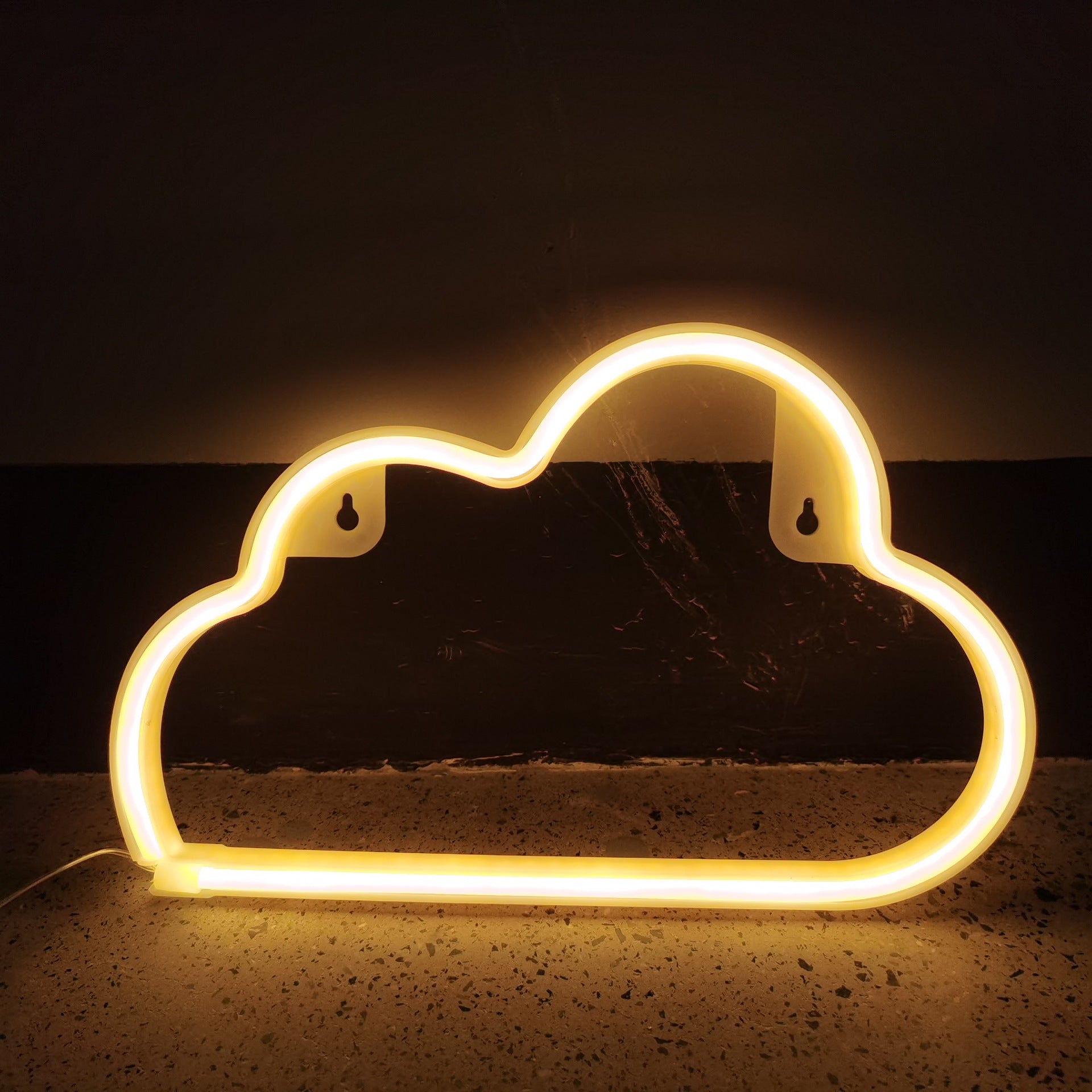 Clouds Neon Shape Night Light Decoration Wall Hanging - Minihomy