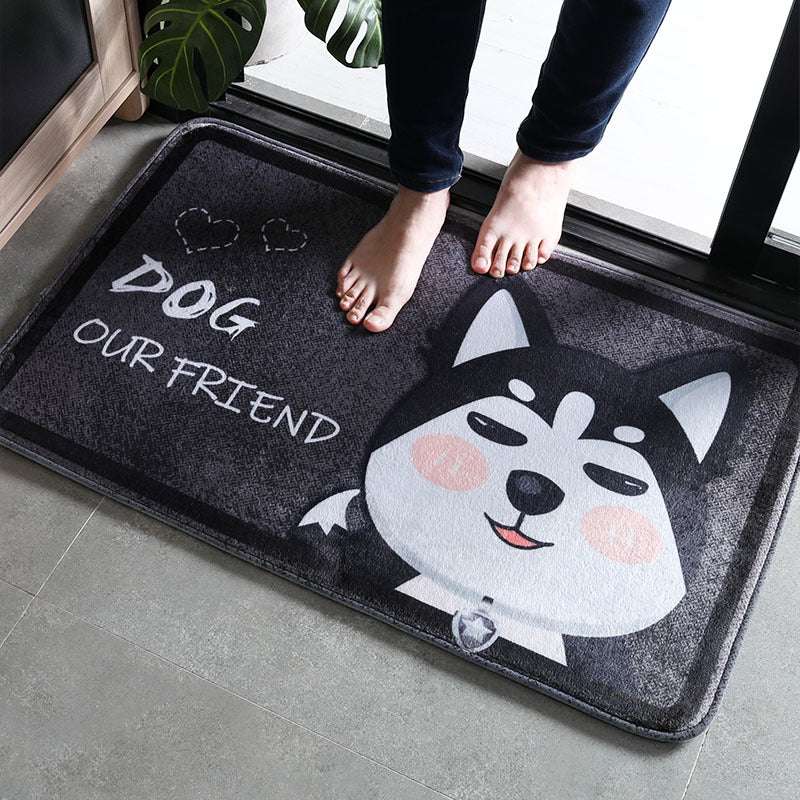 Cartoon Floor Mat Household Door Mat Bedroom Door Foot Mat - Minihomy