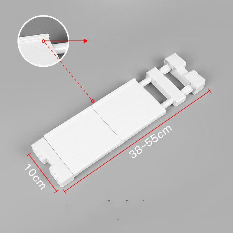 Non-Perforated Compartment Toilet Small Shelf