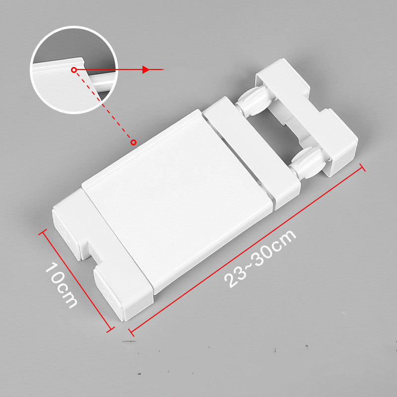 Non-Perforated Compartment Toilet Small Shelf