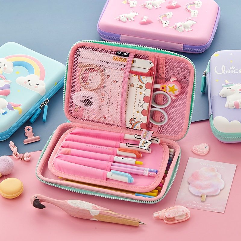 Stationery Box Pencil Case Schoolgirls Children Multifunctional Cute Pencil Case