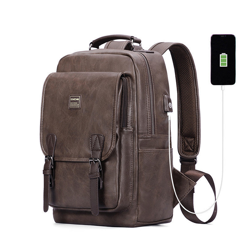 Men's Travel Bag Leisure Youth Student School Bag Computer Bag