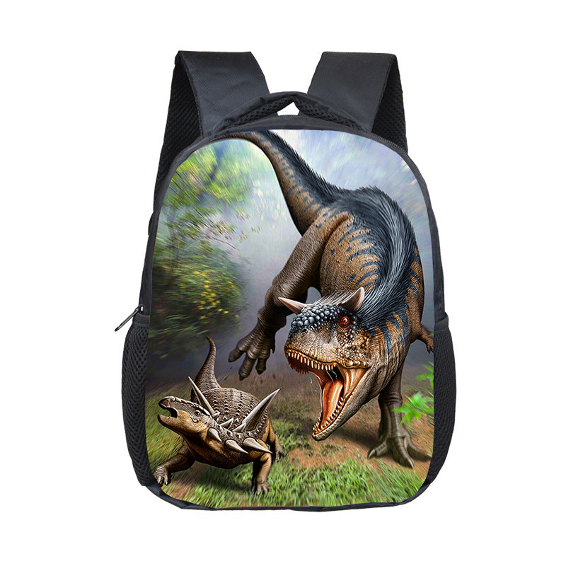 Cartoon Dinosaur Kindergarten Backpack - Minihomy