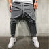 Jogging Pants Hip Hop Jogging Pants Slim Casual Sports Drawstring Pants Men - Minihomy