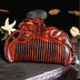 Red Sandalwood Comb Mahogany Angel Wing Comb Whole Wood Comb Can Be Customized Engraving Creative Gifts