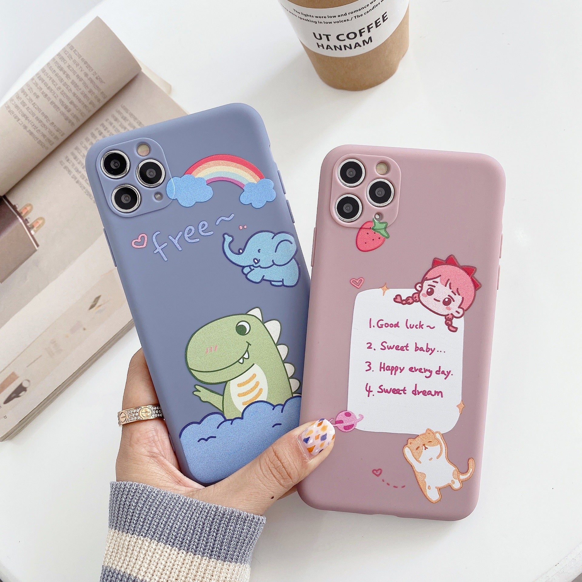 Cartoon Soft Shell Mobile Phone Case