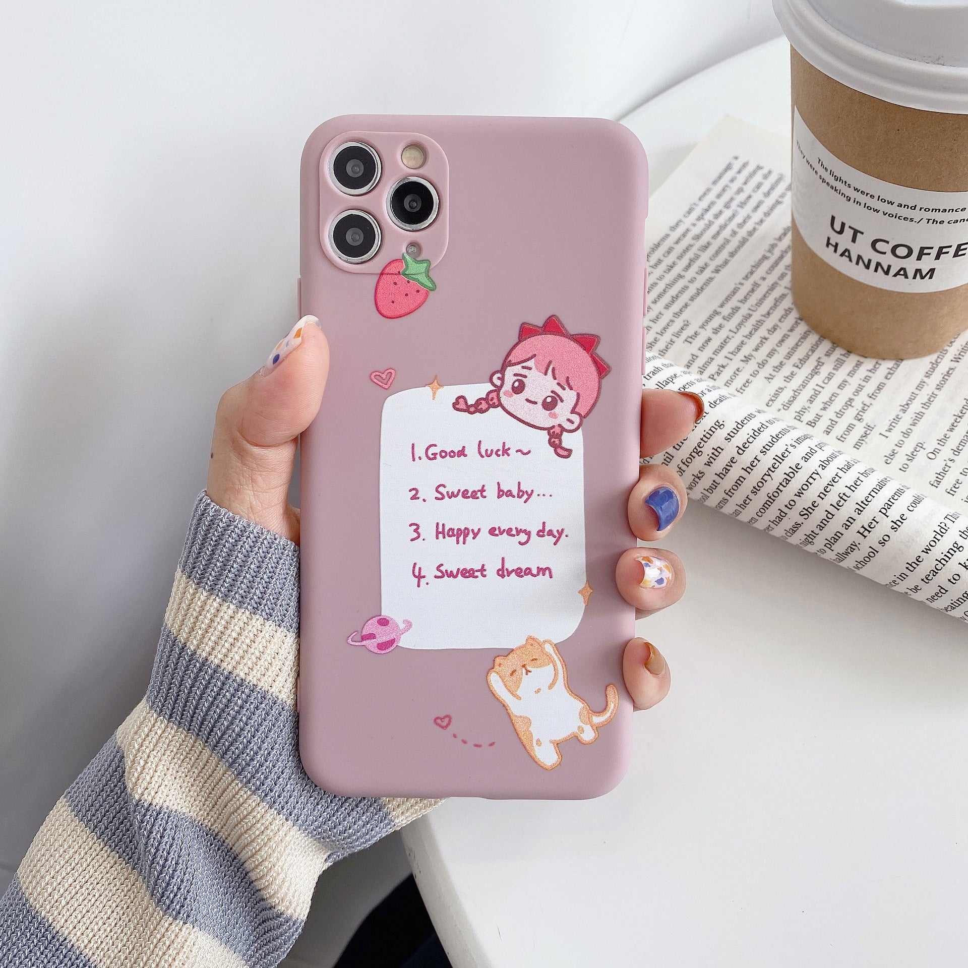 Cartoon Soft Shell Mobile Phone Case