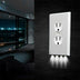 Durable Convenient Outlet Cover Duplex Wall Plate Led - Minihomy