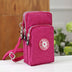 Women'S Messenger Bag Coin Purse Hanging Neck Wrist Bag Running Vertical Mini - Minihomy