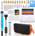 Diy 99Pcs Wood Burning Kit Heat Transfer Gourd Engraving Tool With Switch Thermostat Soldering Iron Pen Kit