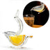 Manual Lemon Juicer Transparent Acrylic Elegance Bird Shape Lemon Slice Squeezer Kitchen Tools Gadgets - Minihomy