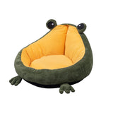 Frog Nest Winter Warm Semi-Enclosed Pet Bed Cat Bed