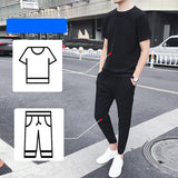 Men'S Summer Trend Set With Handsome Clothes Men'S Casual Linen Suit - Minihomy