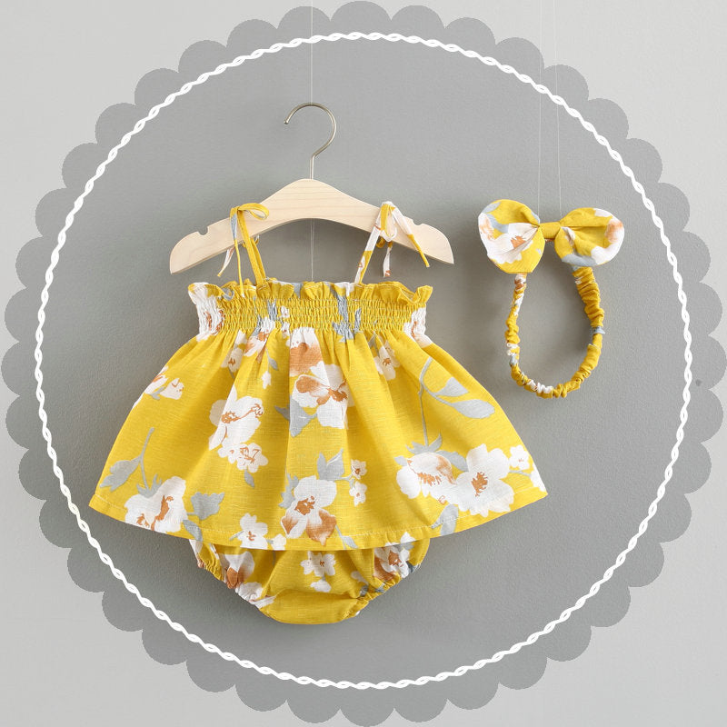 Baby Summer Princess Dress Baby Skirt Girl Dress Suit