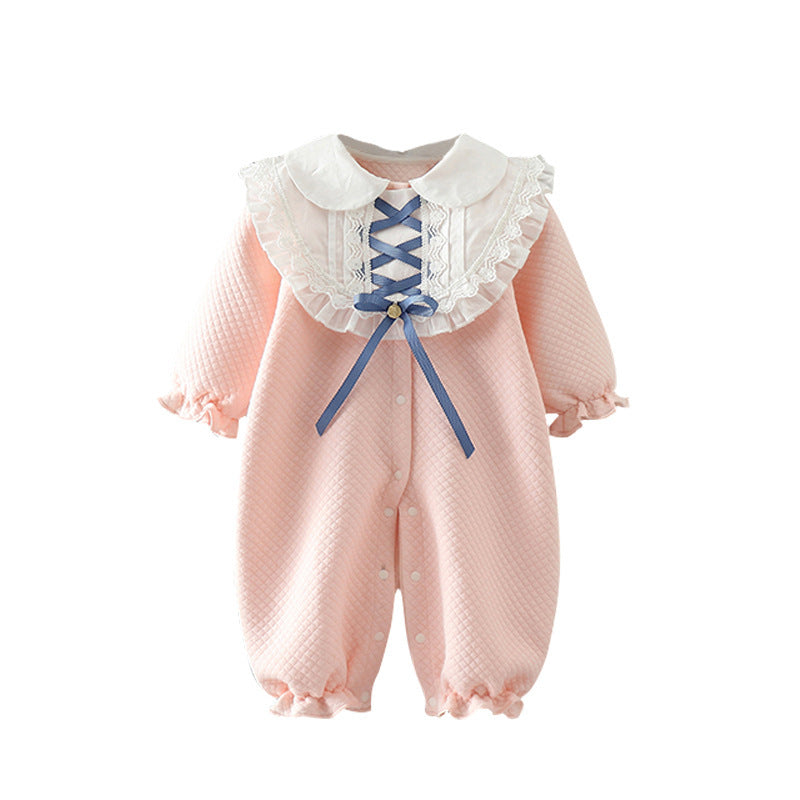 Baby Air Cotton Baby Thickened Warm Baby Romper - Minihomy